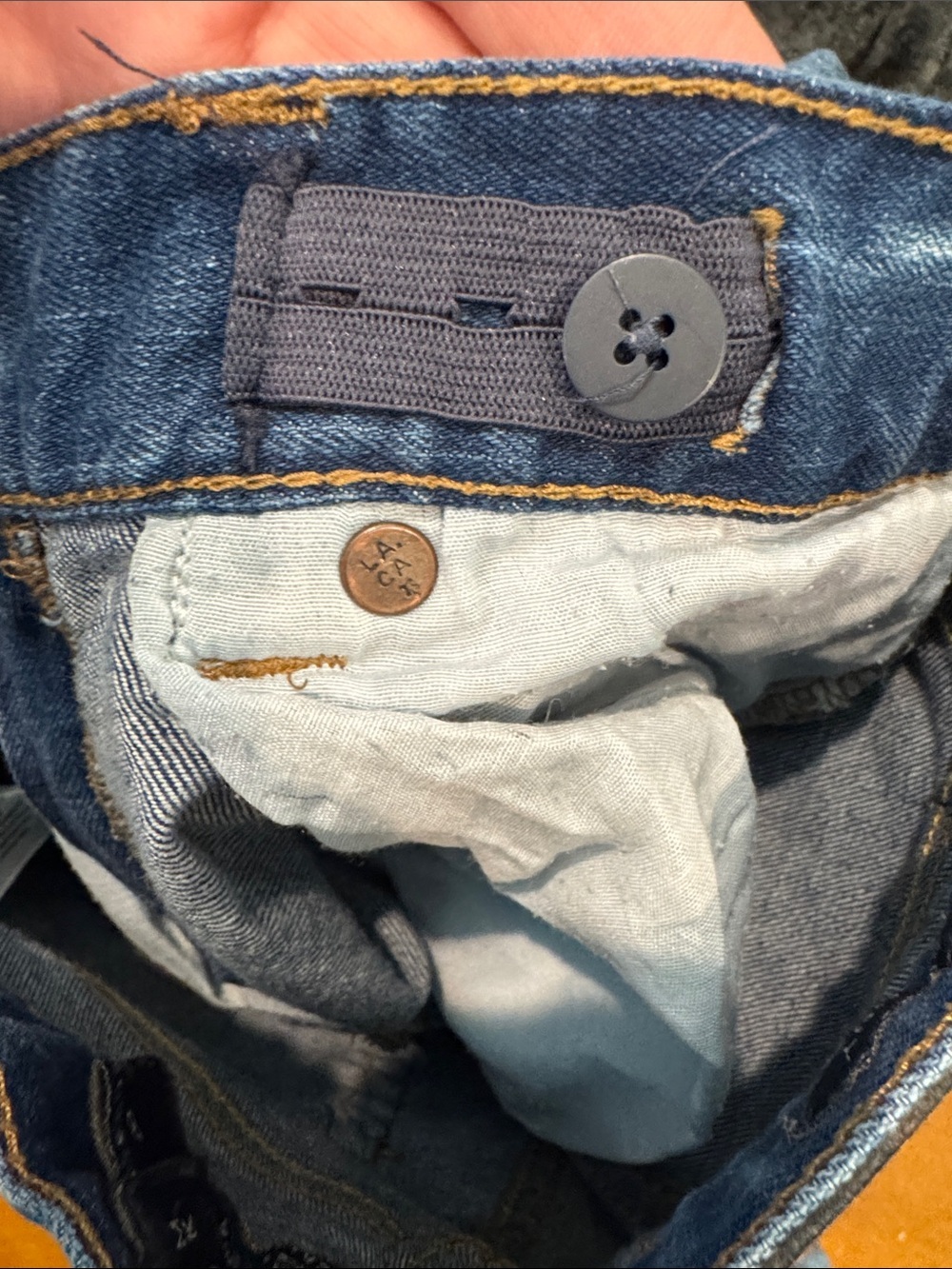 Lucky Brand Medium Blue Kids Denim Jeans - Picture 7 of 7